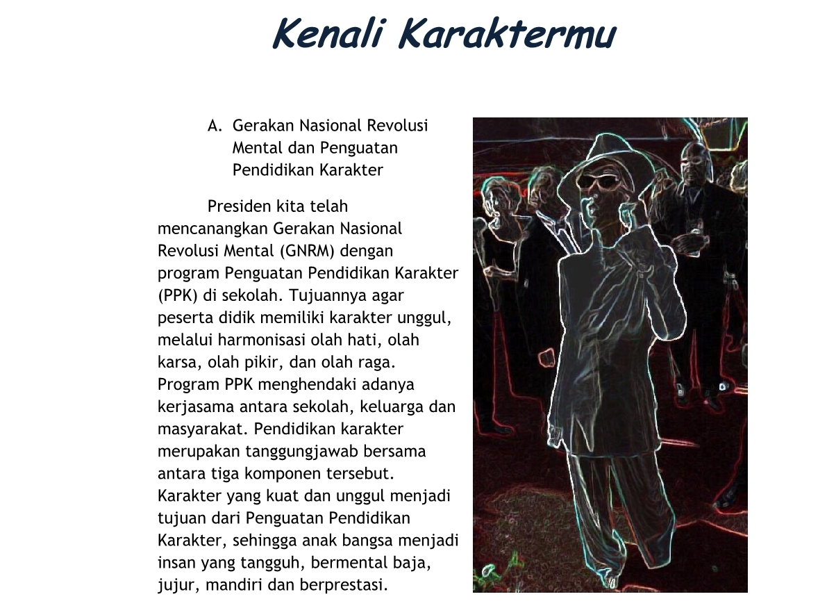 Kenali Karakter Anda